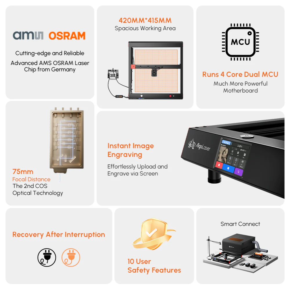 Algolaser Delta 40w Diode Laser Engraver