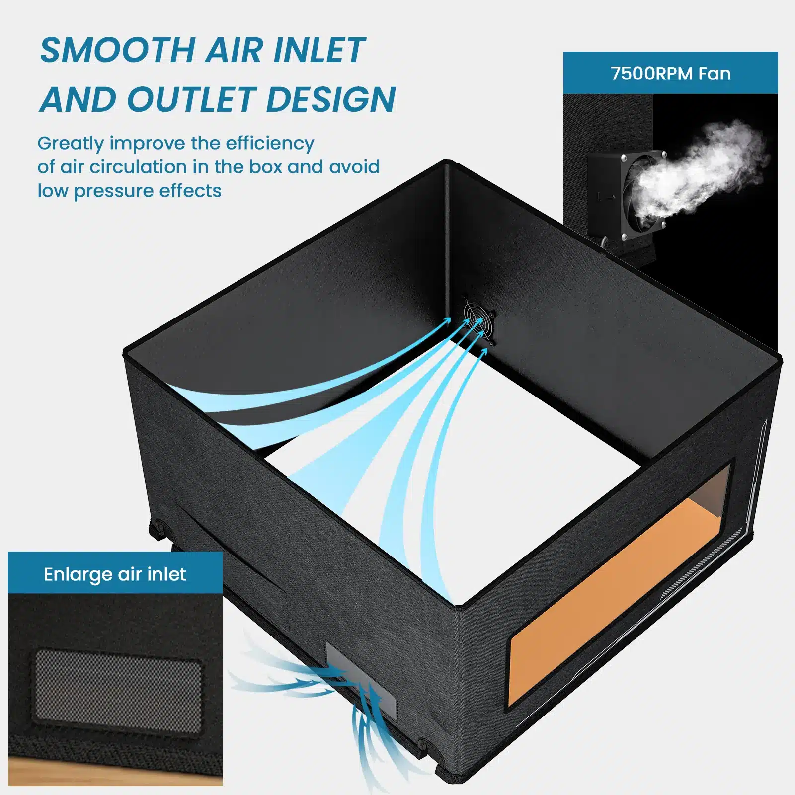 Atomstack FB2 Enclosure Foldable Dust-Proof Cover for All Brand Laser Engraver - view 3