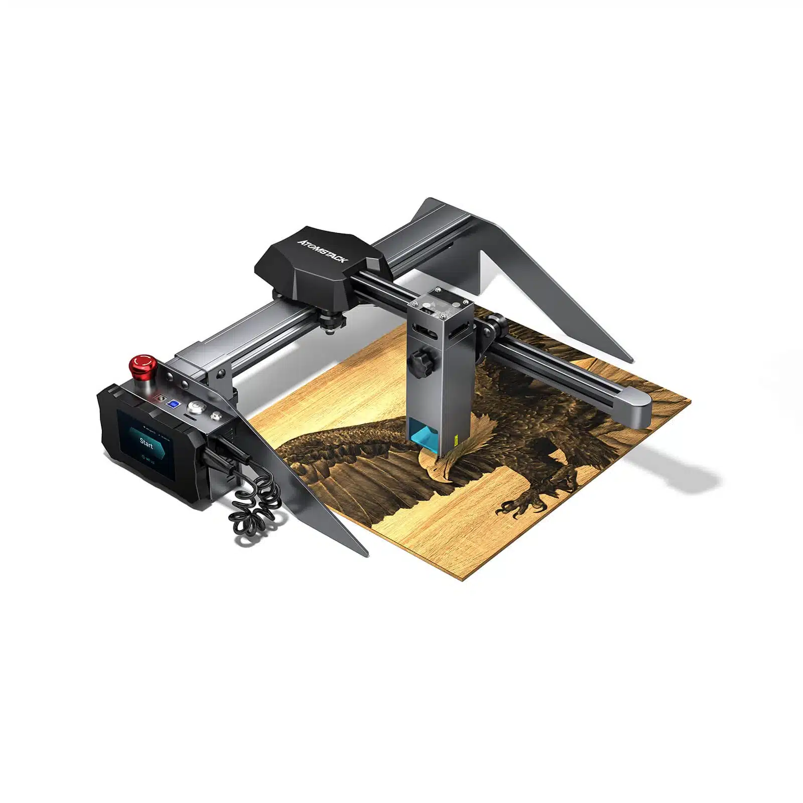 Atomstack P9 M50 10W Optical Power Portable Dual Laser Engraver and Cutter - view 2