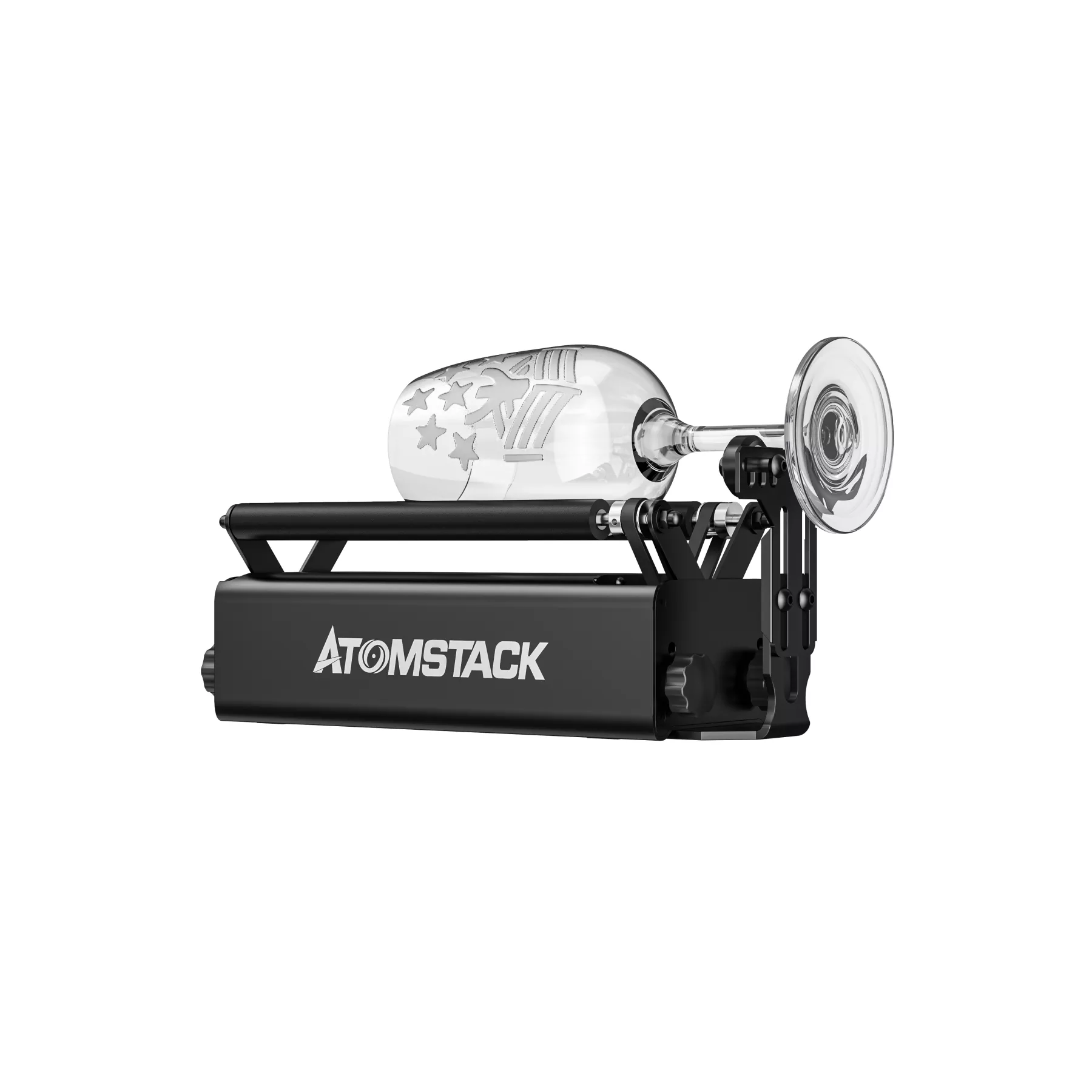 ATOMSTACK R3 Pro Automatic Rotary Roller for Laser Engraving Machine - view 2