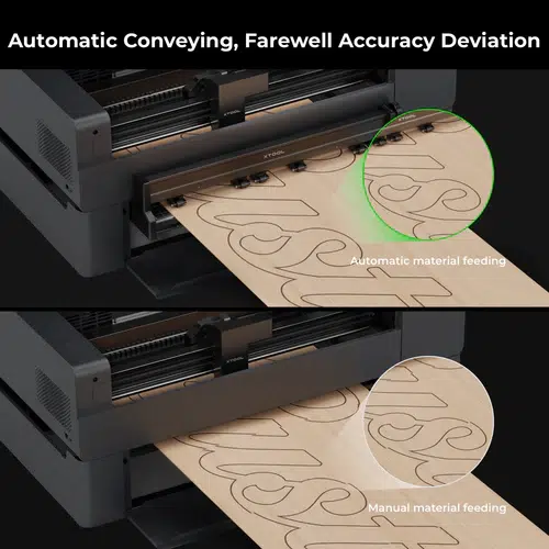 Automatic Conveyor Feeder for xTool P2 - view 2