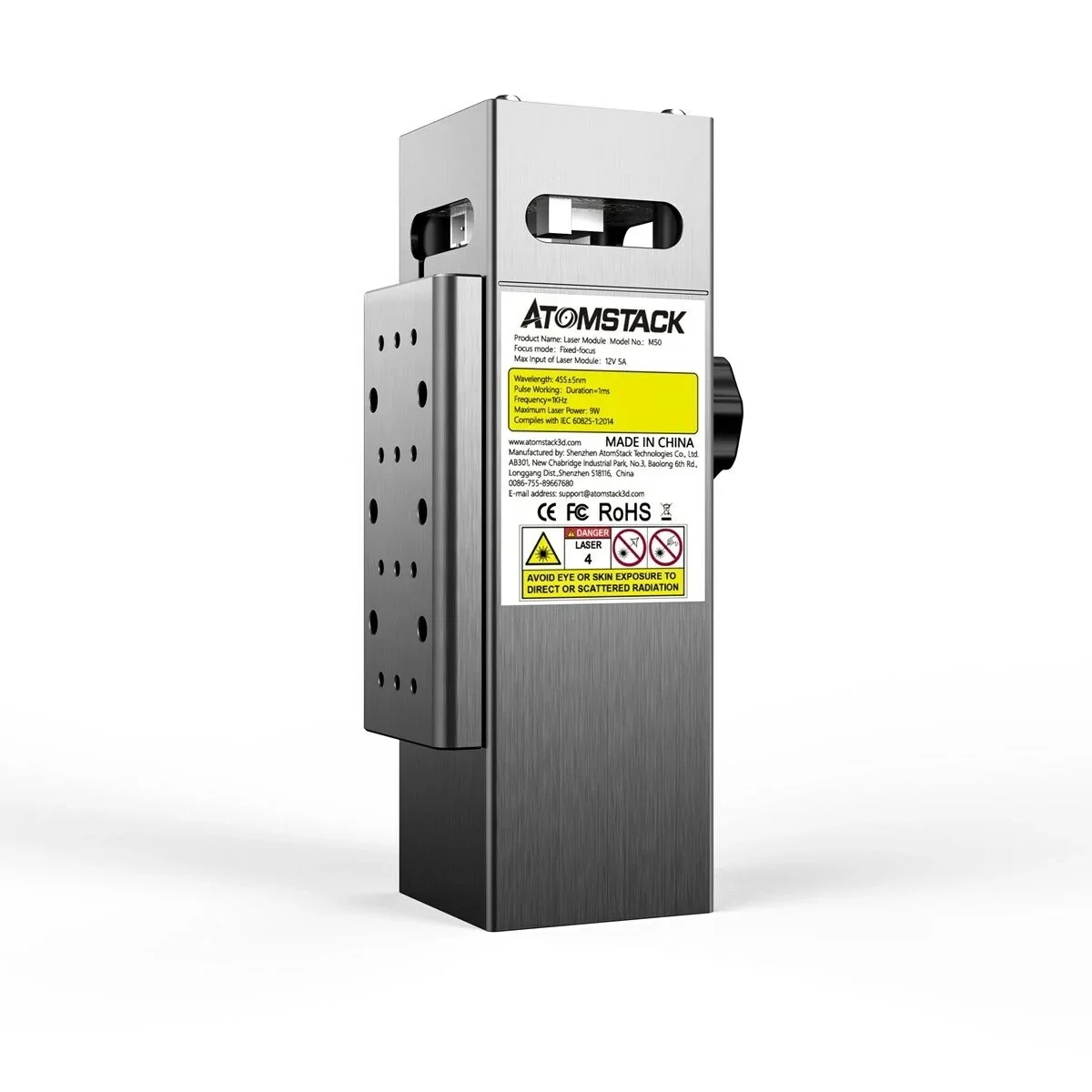ATOMSTACK M50 10W Optical Power CNC Auto-Focusing for Laser Cutting Machines Laser Head - view 5