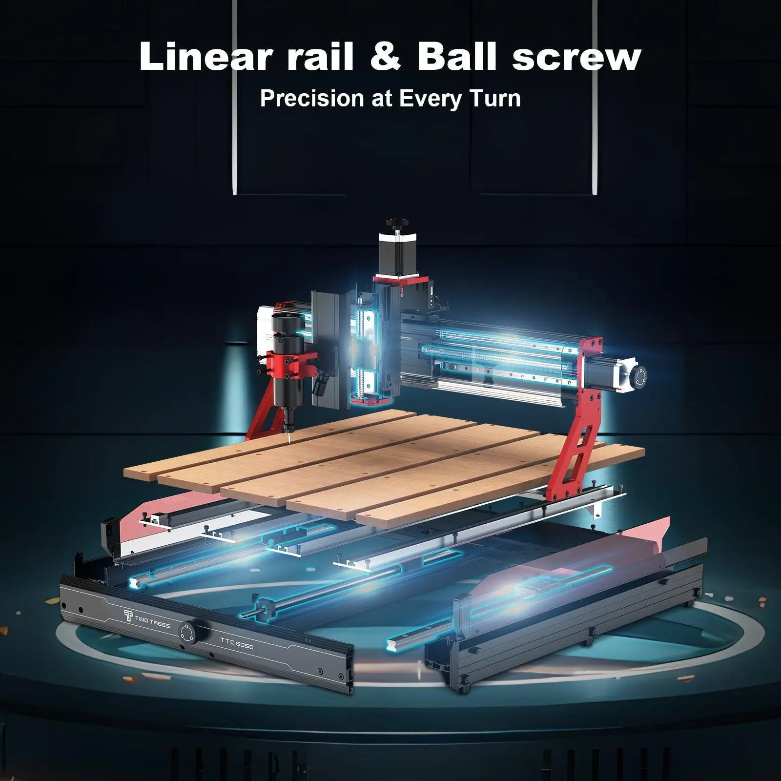 linear rail and ball screw