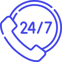 24 by 7 support