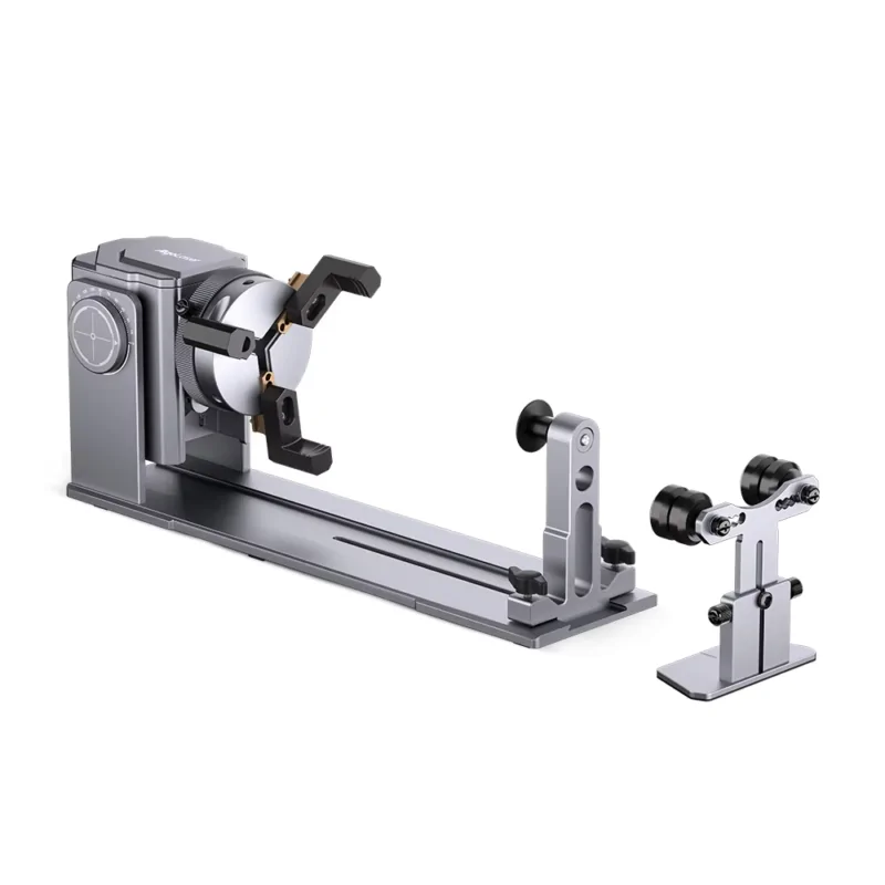 Algolaser Rotary Chuck Super Versatile 4-in-1 Rotary for Laser Engraver Multifunctional