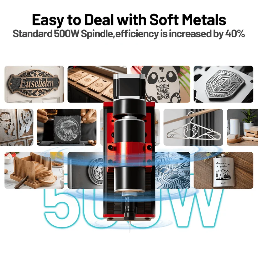 500W Spindle