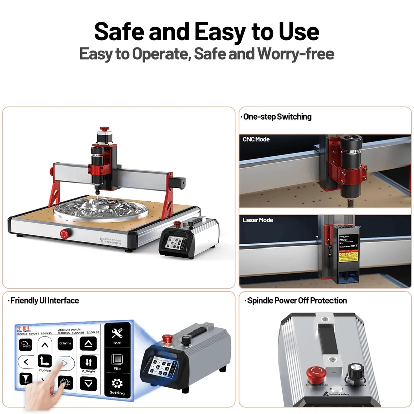 Twotrees TTC450 Ultra CNC Router Machine - view 5