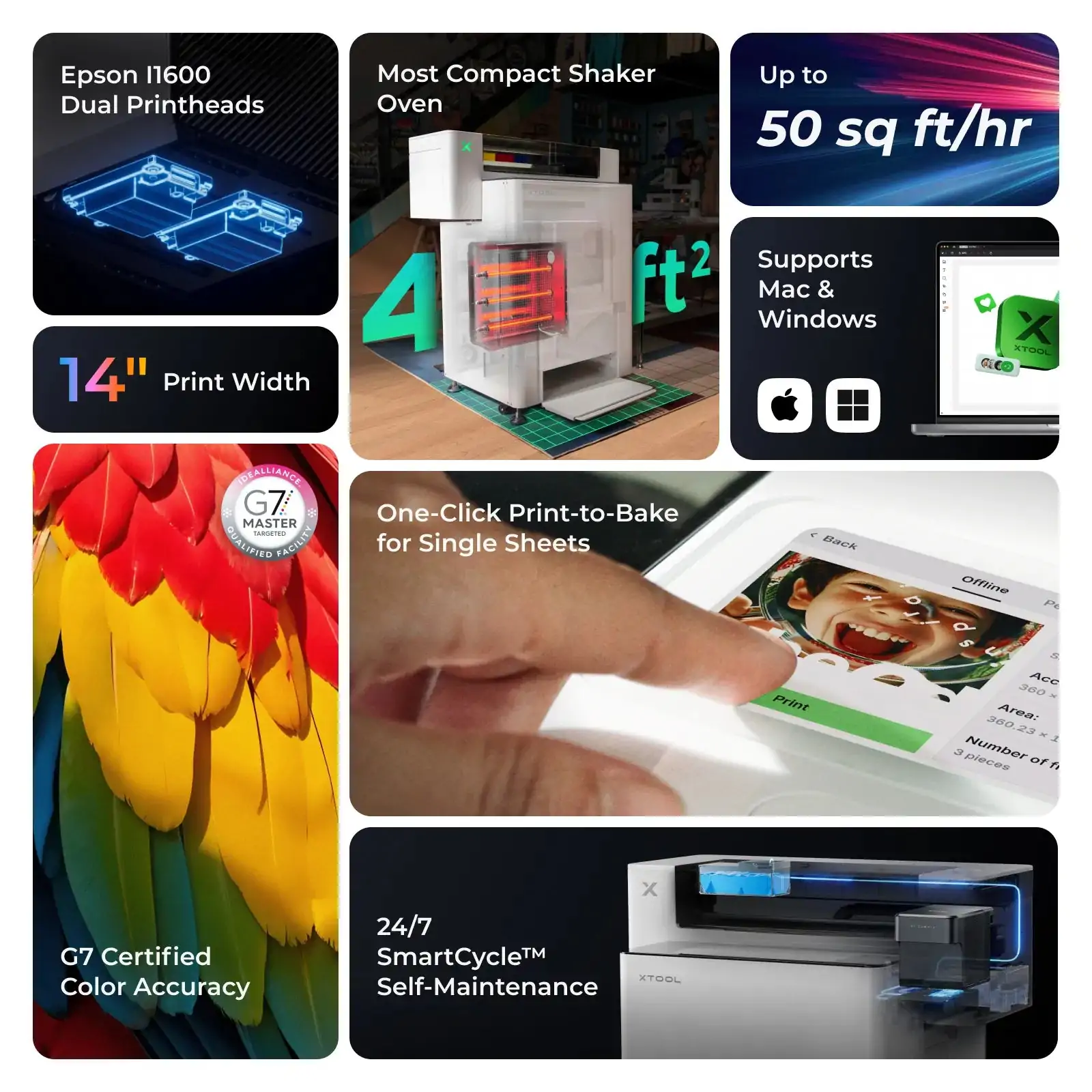 xTool Apparel Dtf printer- A New Era of Apparel Printing - view 7