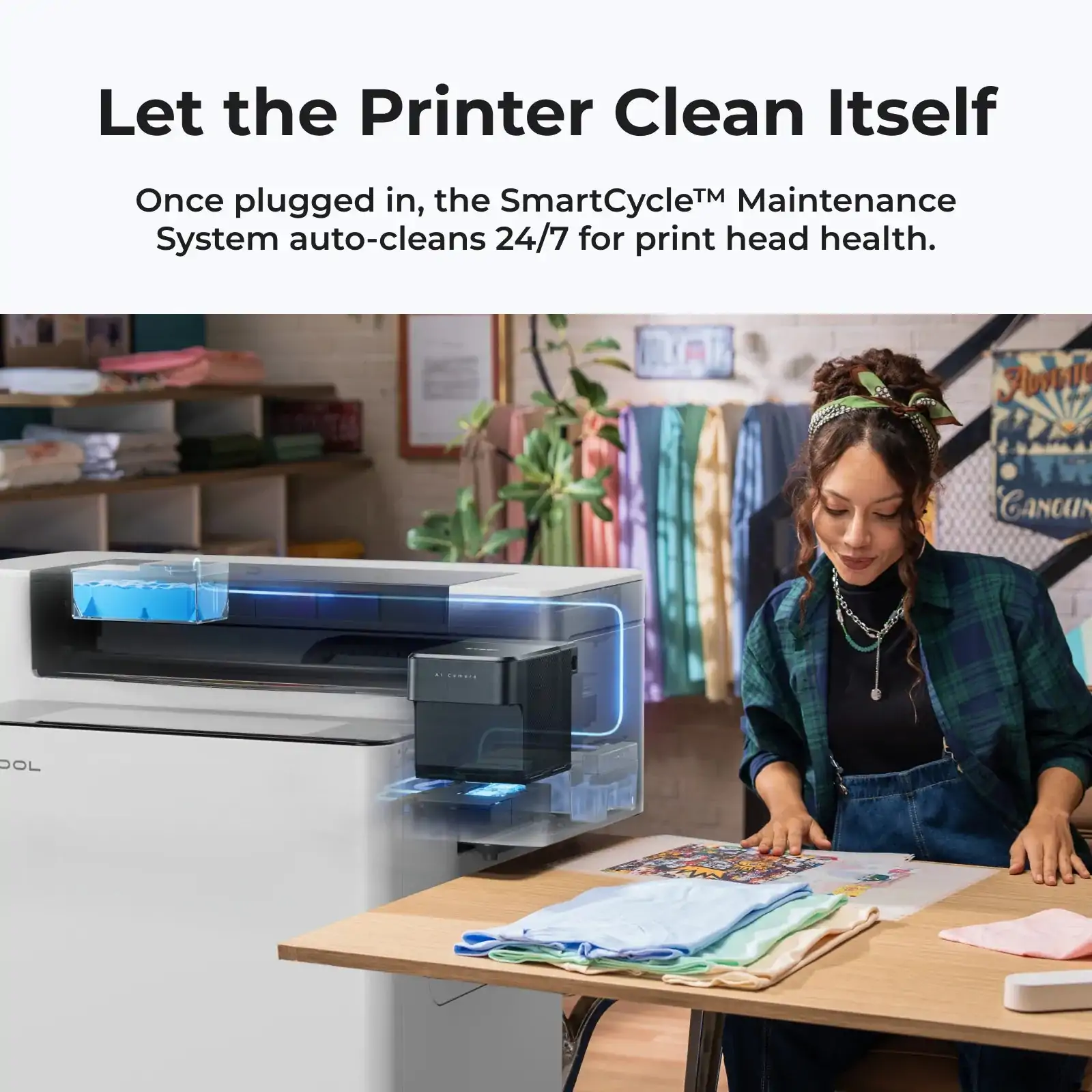 xTool Apparel Dtf printer- A New Era of Apparel Printing - view 11