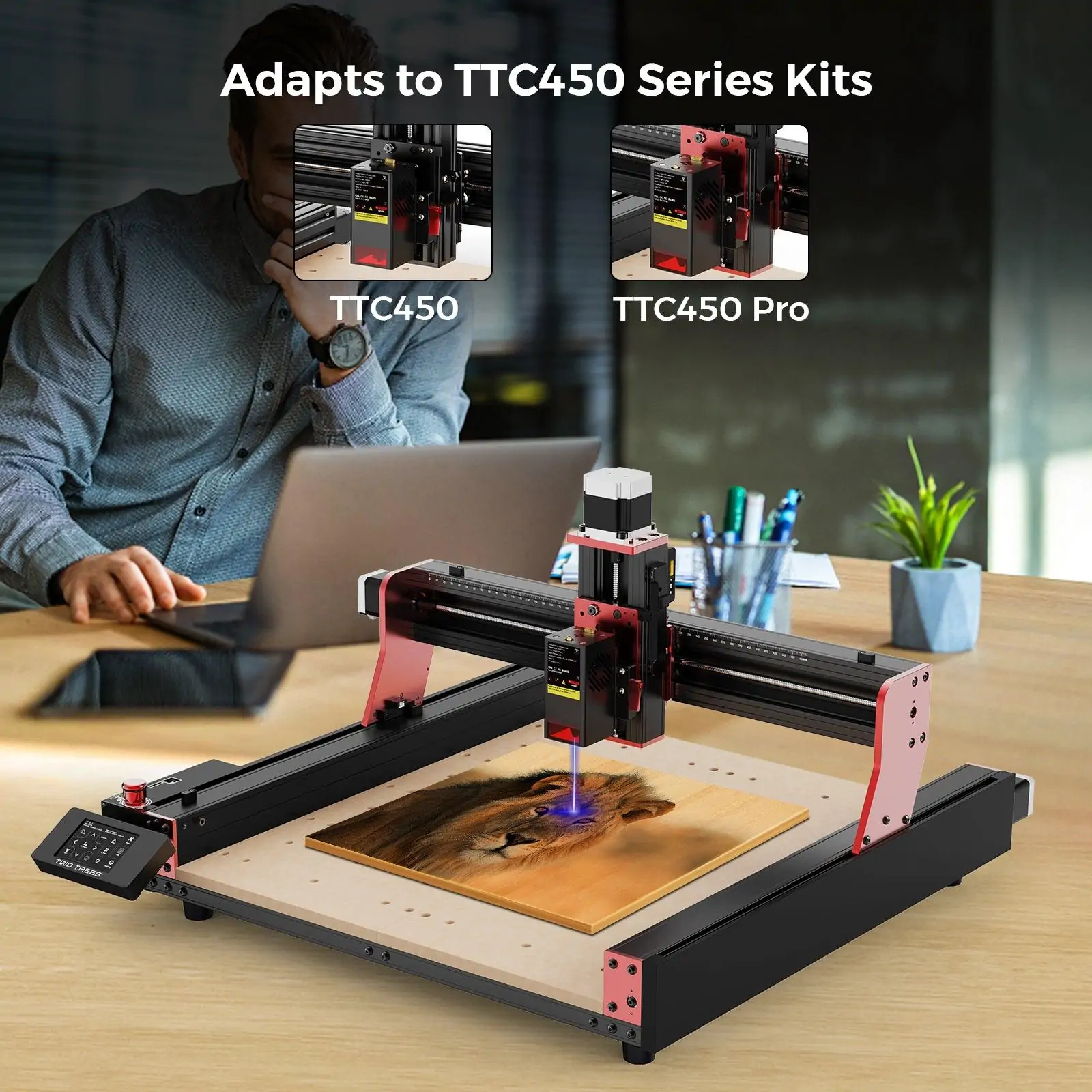 Twotrees TC20 laser module for TTC450 PRO/TTC450 Ultra/TTC6050/TTC-H40 - view 2
