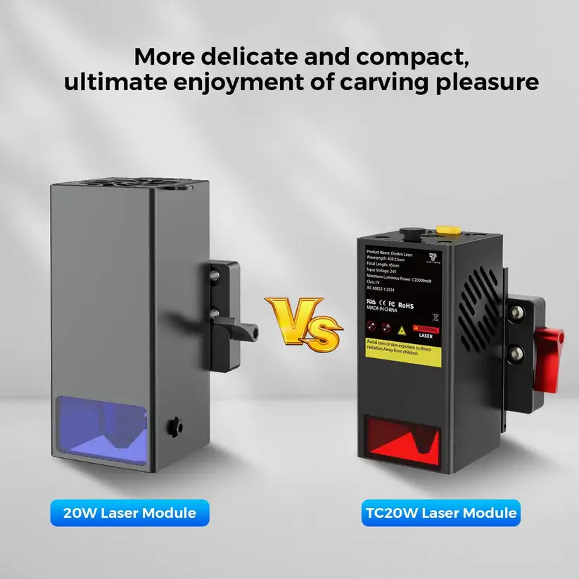 Twotrees TC20 laser module for TTC450 PRO/TTC450 Ultra/TTC6050/TTC-H40 - view 5