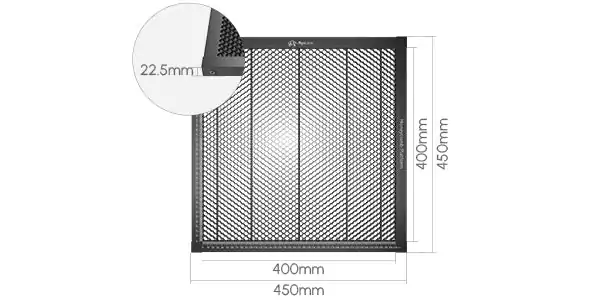 Algolaser honeycomb platform