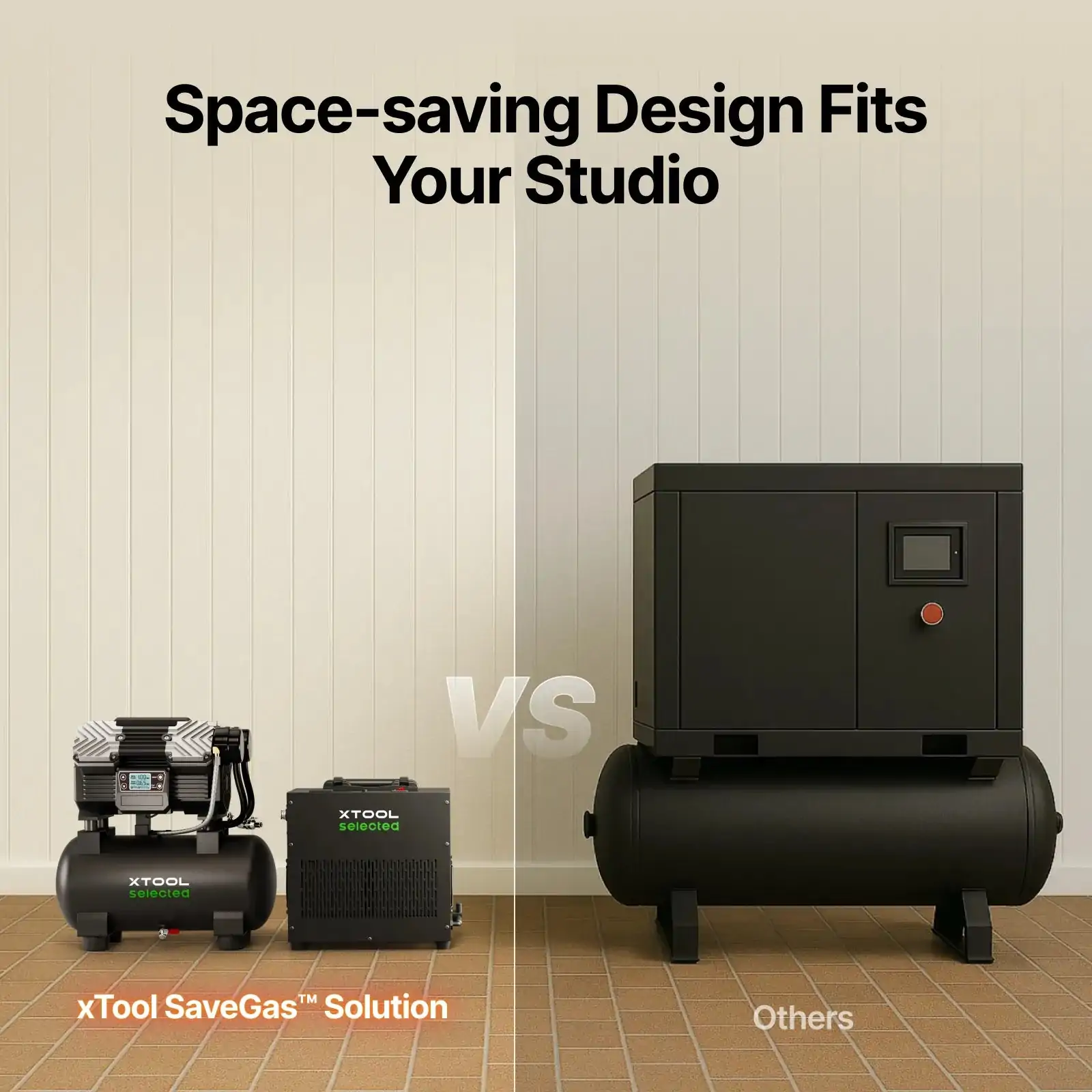xTool Selected Air Compressor & Air Dryer - view 4