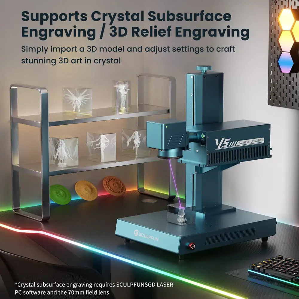 SCULPFUN V5 UV Laser Marking Machine - view 12