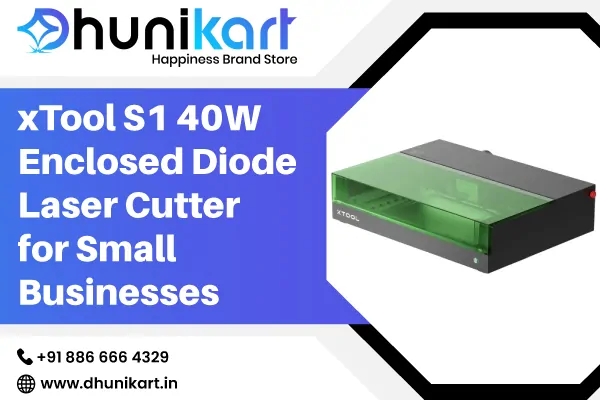 xTool S1 40W Enclosed Diode Laser Cutter for Small Businesses
