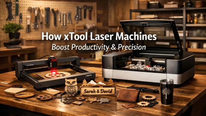 How xTool Laser Machines Boost Productivity & Precision