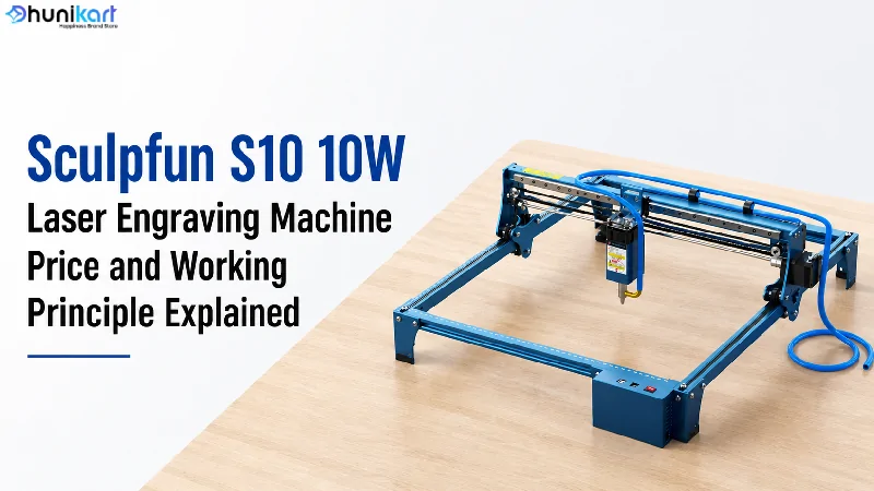 Sculpfun S10 10W Laser Engraving Machine Price and Working Principle Explained