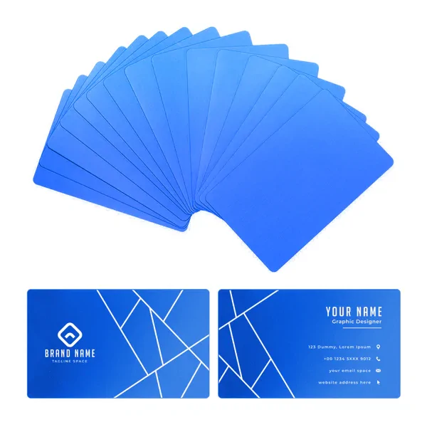 Aluminum Business Cards 0.2mm Thickness (100 Pieces) - view 2