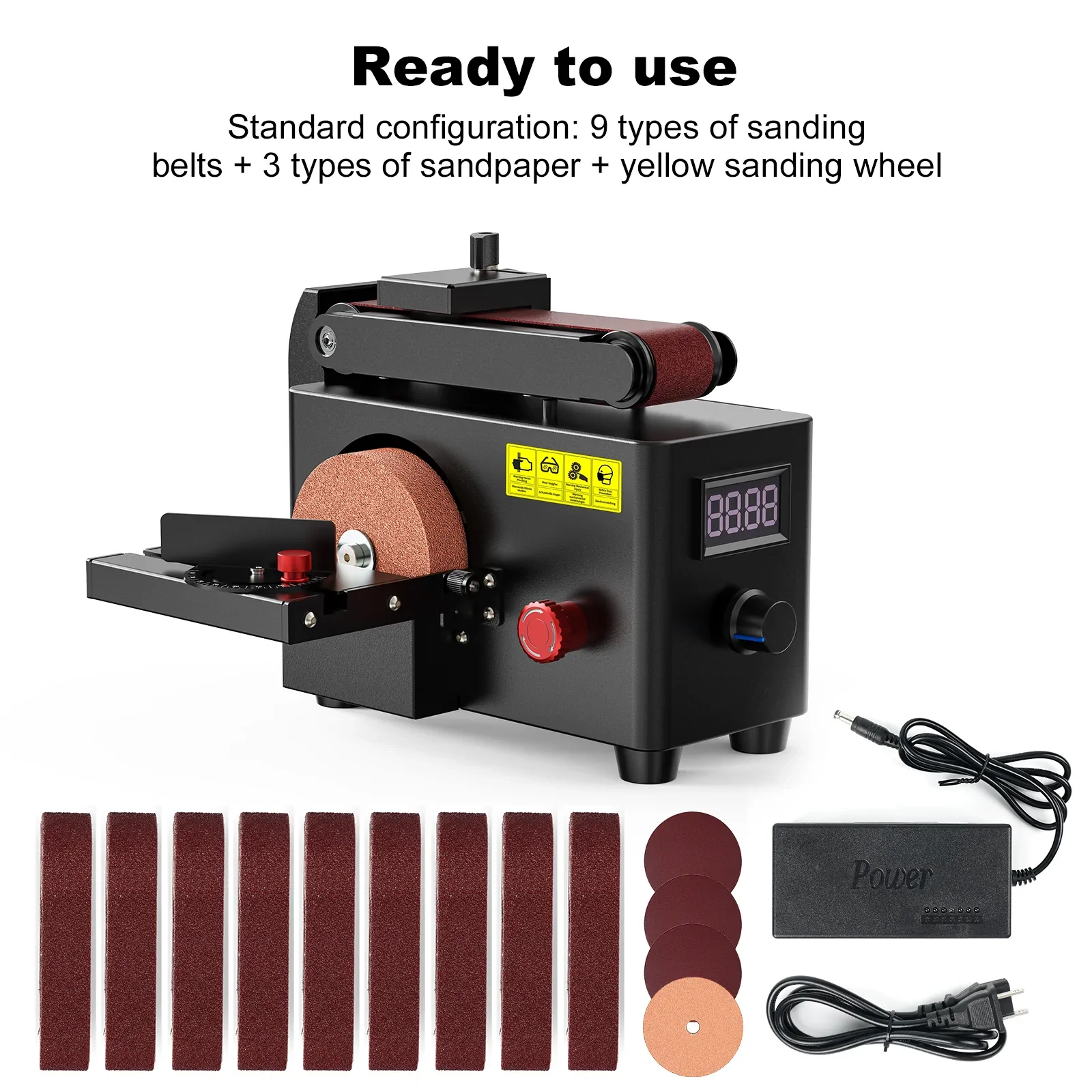 Twotrees Multi-Purpose Belt Disc Sander - view 2