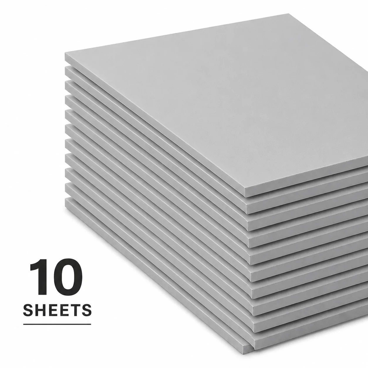 Laser Rubber Stamp Sheet - 10 Sheets Pack