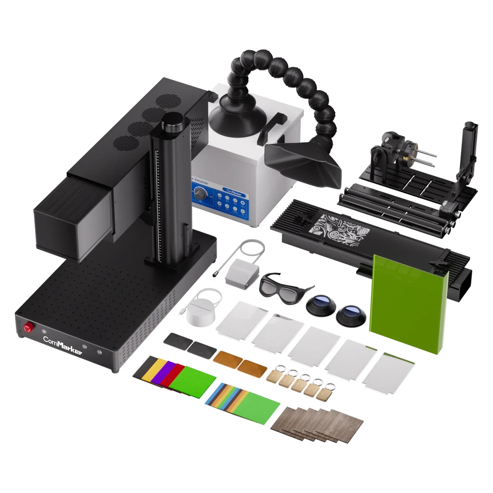 ComMarker COX 40W RF CO2 Laser Engraver - view 11