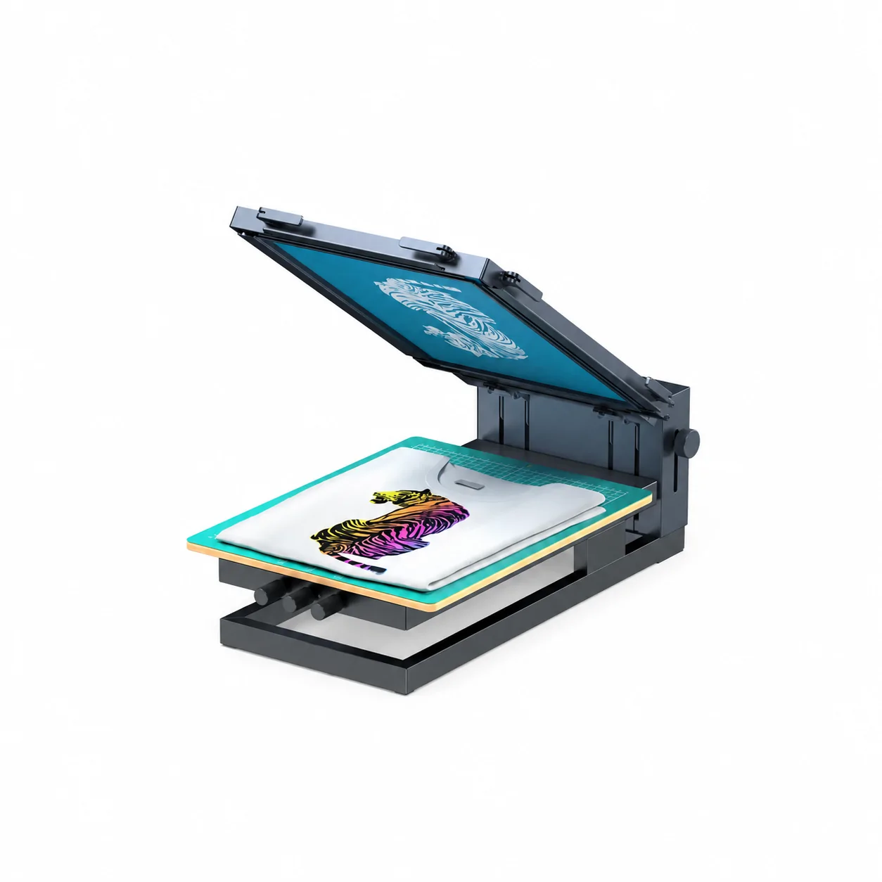 xTool Screen Printer – World's First Screen Printing Solution with Laser for high-precision custom apparel printing.