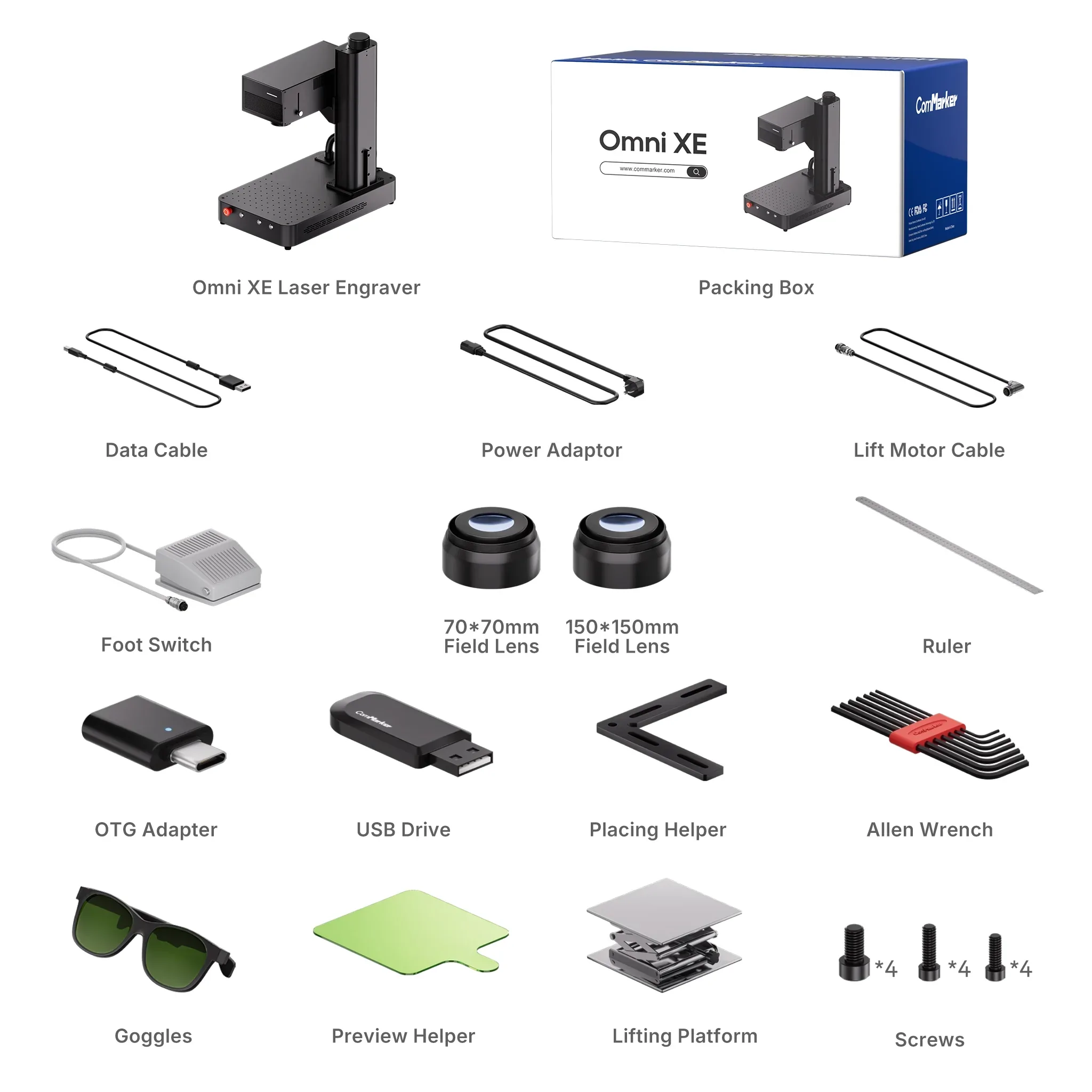 ComMarker Omni XE UV Laser Engraver - view 7