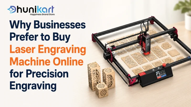 Why Businesses Prefer to Buy Laser Engraving Machine Online for Precision Engraving