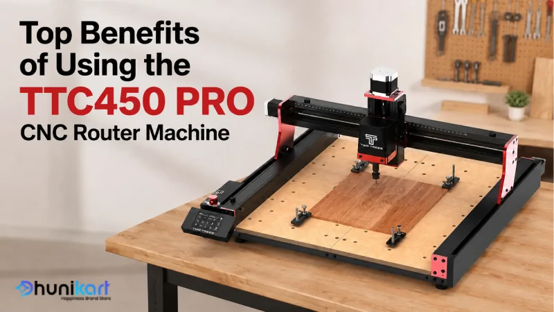 Top Benefits of Using the TTC450 PRO CNC Router Machine