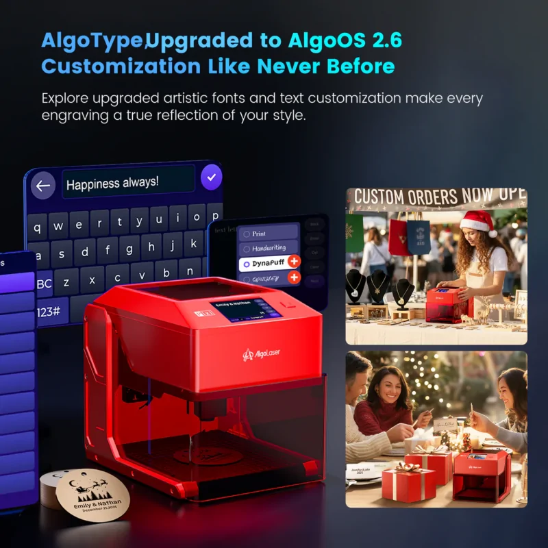 AlgoLaser Pixi 1.5W 1064nm Infrared Smart Laser Engraver with Enclosure