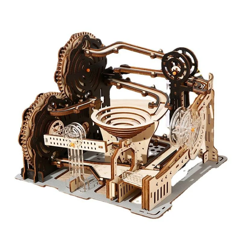 3D Wooden Puzzle Gun Model Kit DIY Mechanical Wooden Model for Adults and Kids