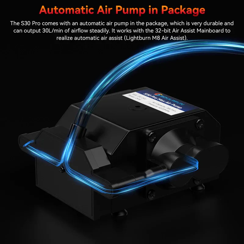 SCULPFUN S30 Pro: 10W Laser Engraving Machine with Automatic Air-Assist - Image 15