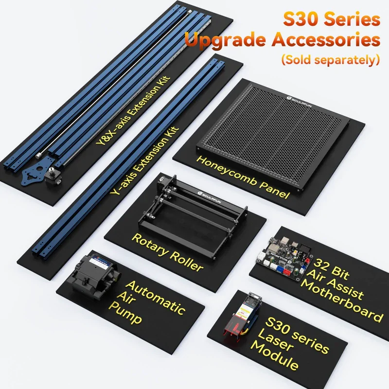 SCULPFUN S30 Pro: 10W Laser Engraving Machine with Automatic Air-Assist - Image 18