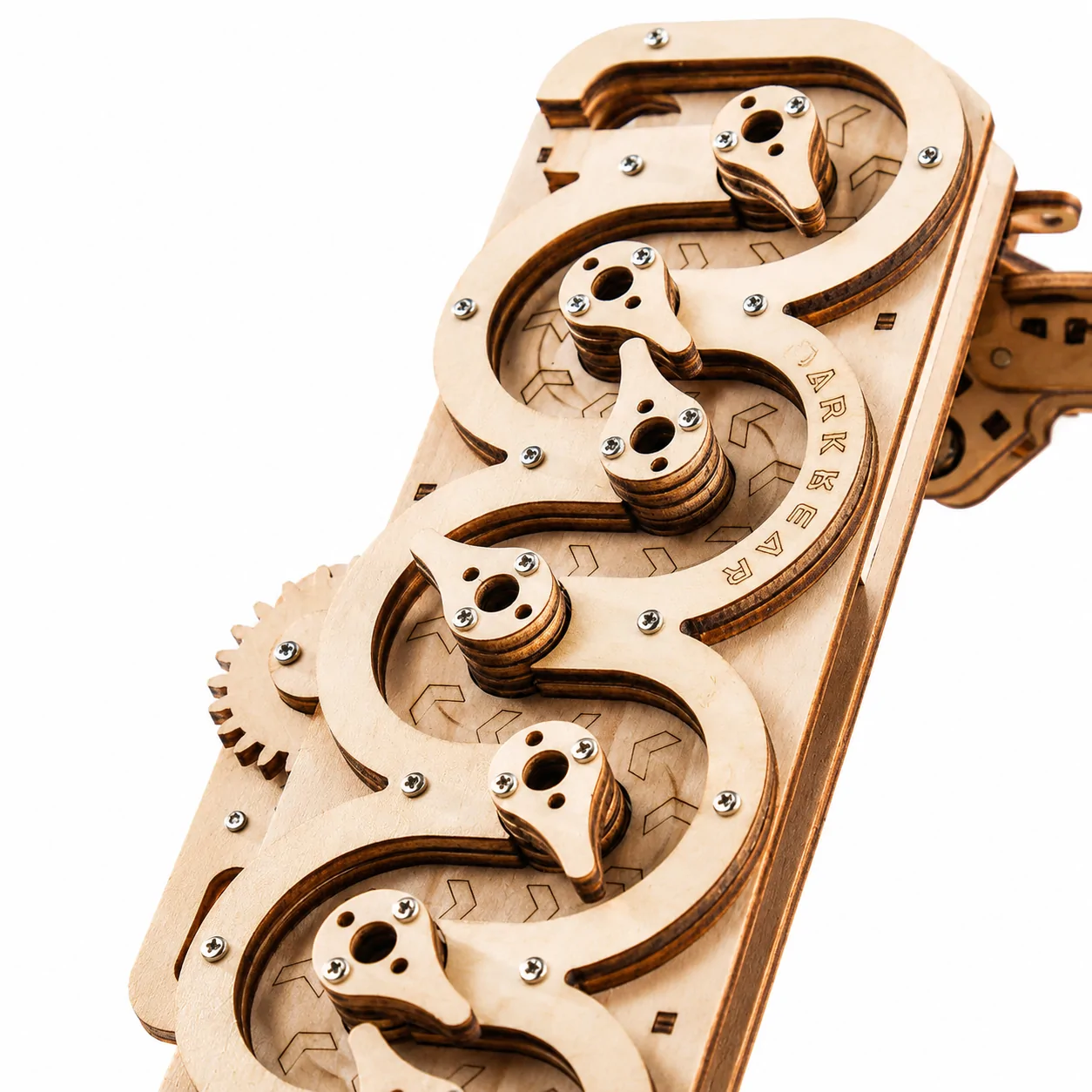 Star Ladder Wooden DIY Track Ball 3D Puzzle - Image 3