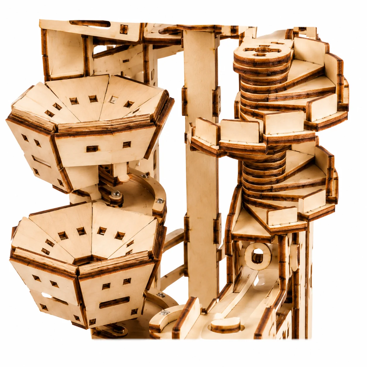 Star Ladder Wooden DIY Track Ball 3D Puzzle - Image 5