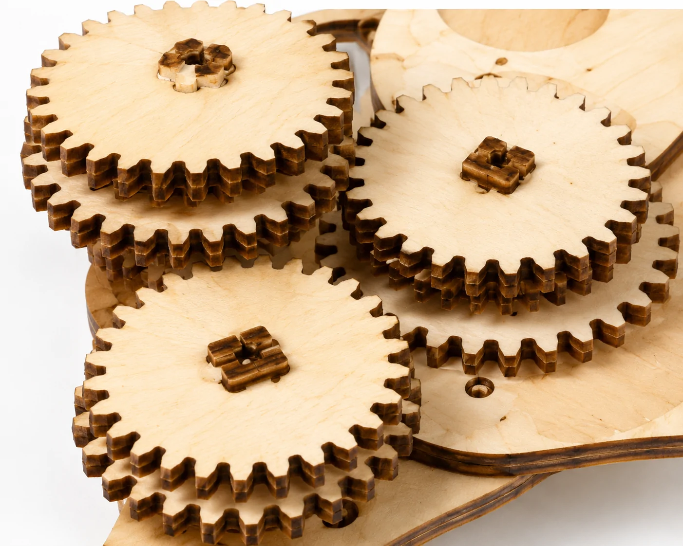 Mechanical Gecko 3D Wooden Puzzle - Image 3