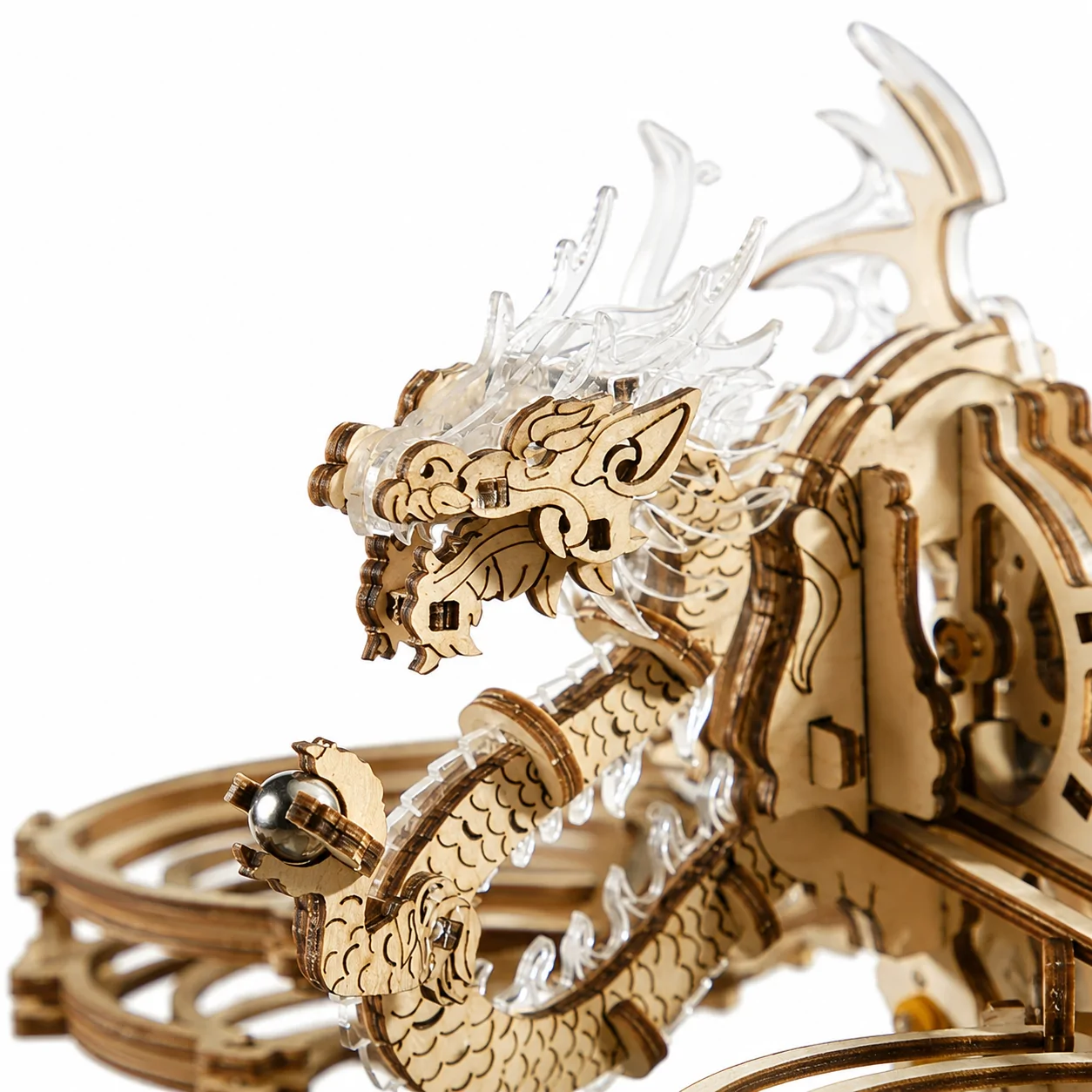 Dragon Marble Run 3D Wooden Puzzle - Image 3