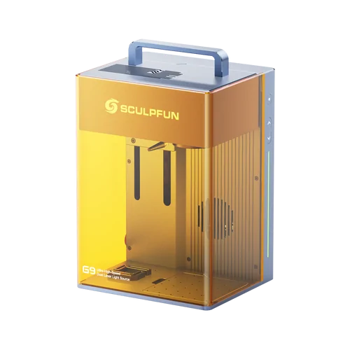 SCULPFUN G9 Portable Laser Engraver with 2W Infrared and 10W Diode Laser Machine