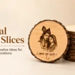 Set of 10 Natural Wood Slices for DIY Crafts: Creative Ideas for Personalized Decorations