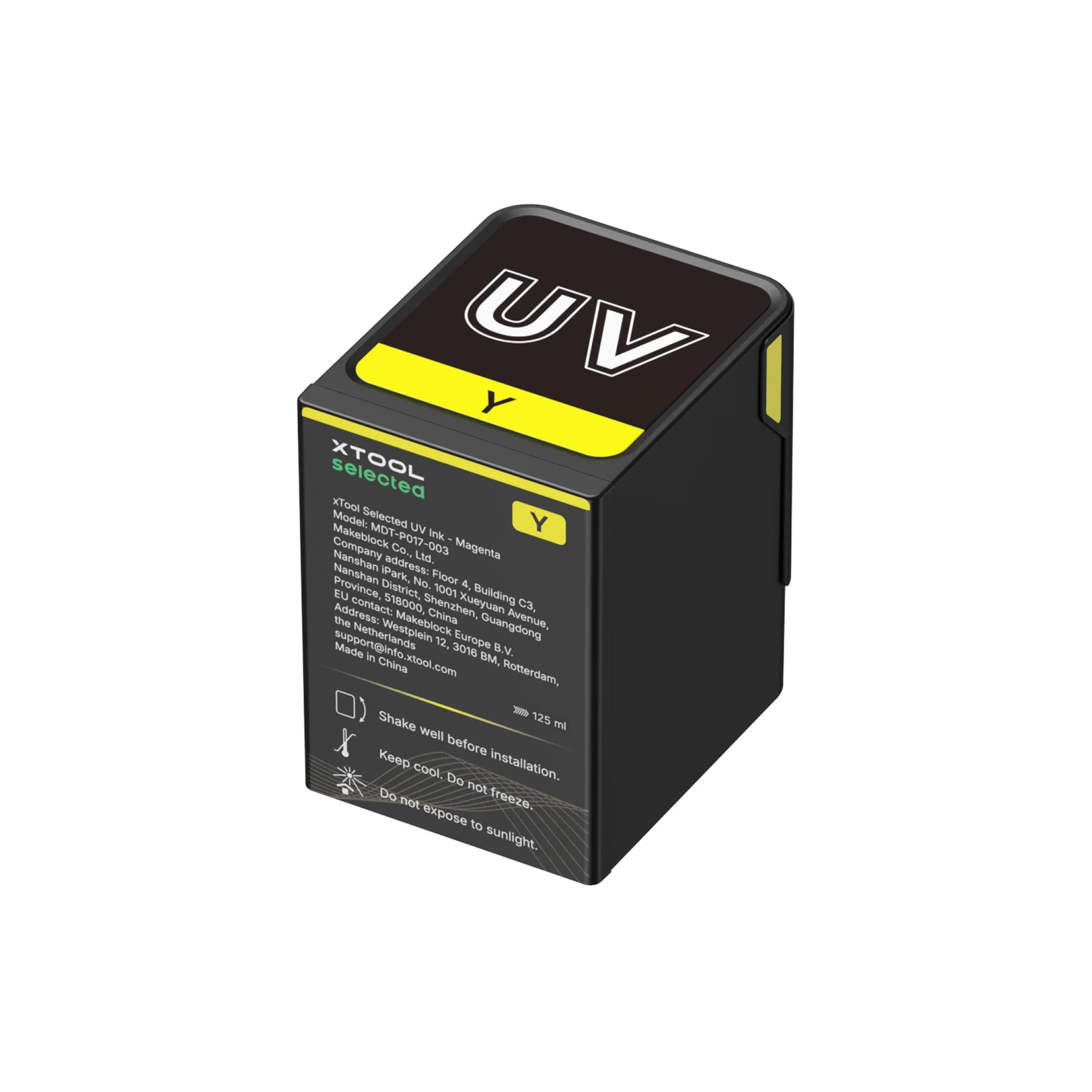 xTool Selected UV Ink Yellow for O1 Omni Printer