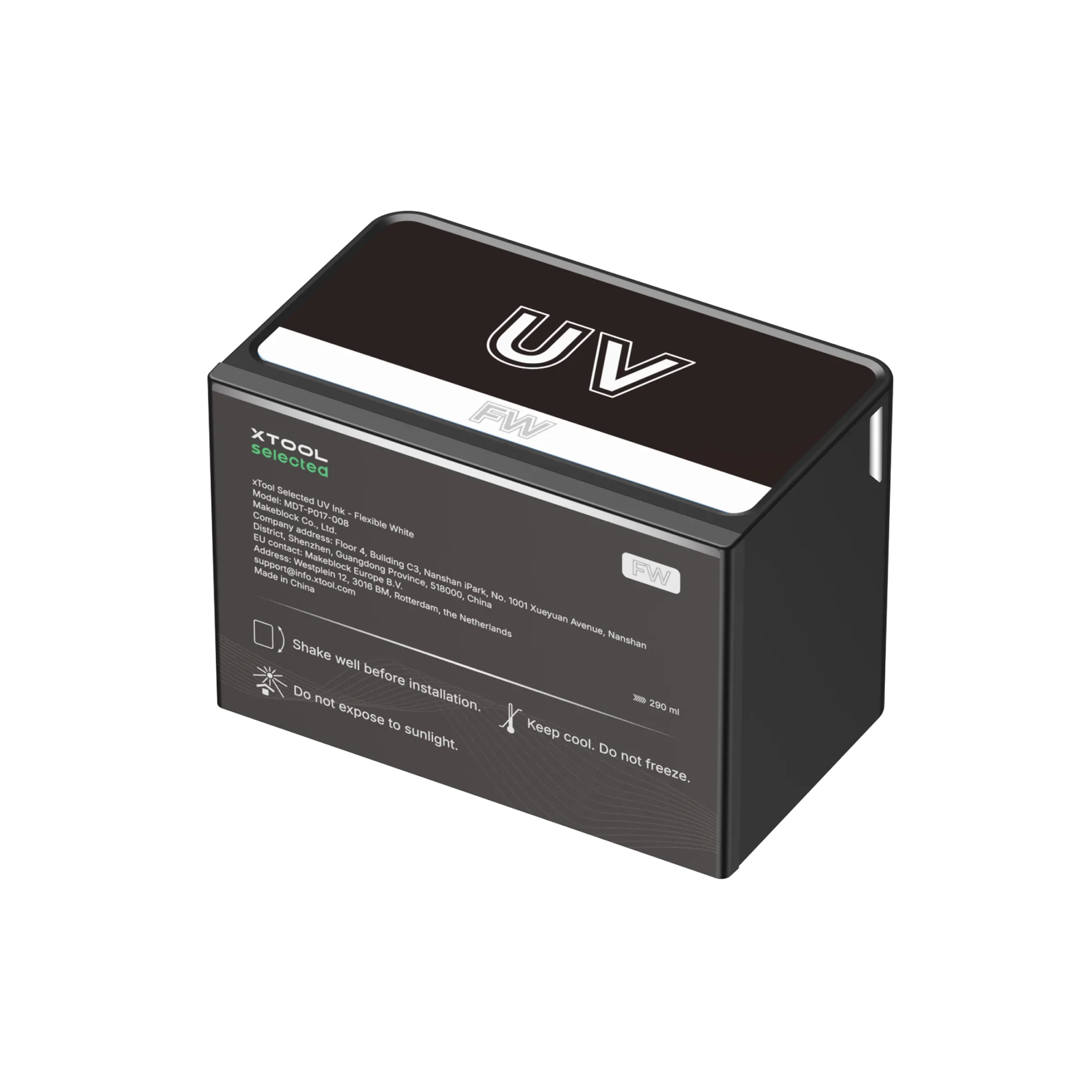xTool Selected UV Ink Flexible White for O1 Omni Printer