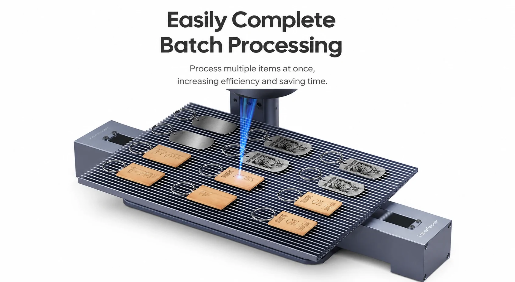 LaserPecker Slide Extension for batch processing