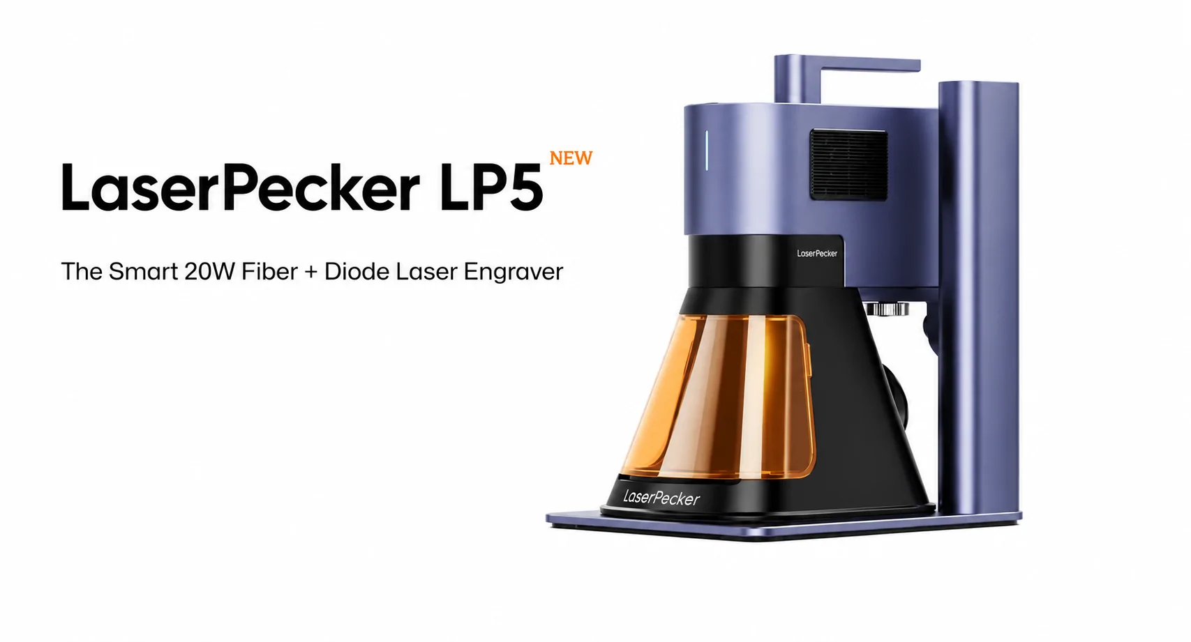 LaserPecker LP5 20W Fiber and Diode Laser Engraver