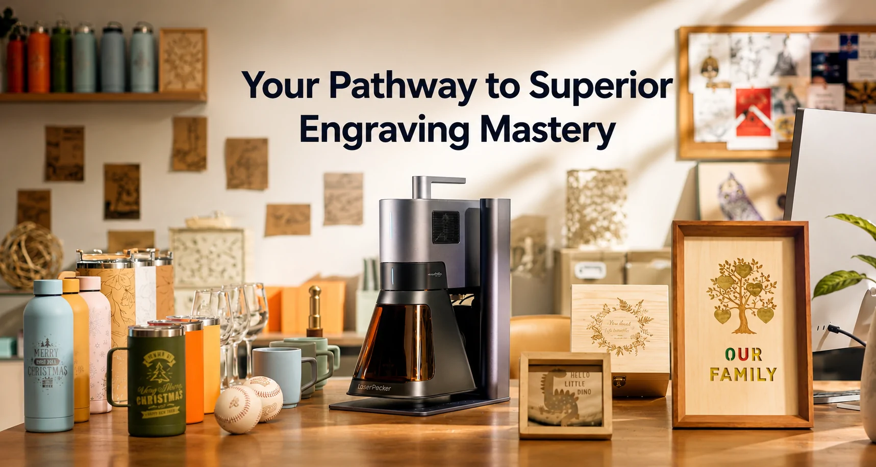 LaserPecker LP5 superior engraving mastery and personalized engraving applications