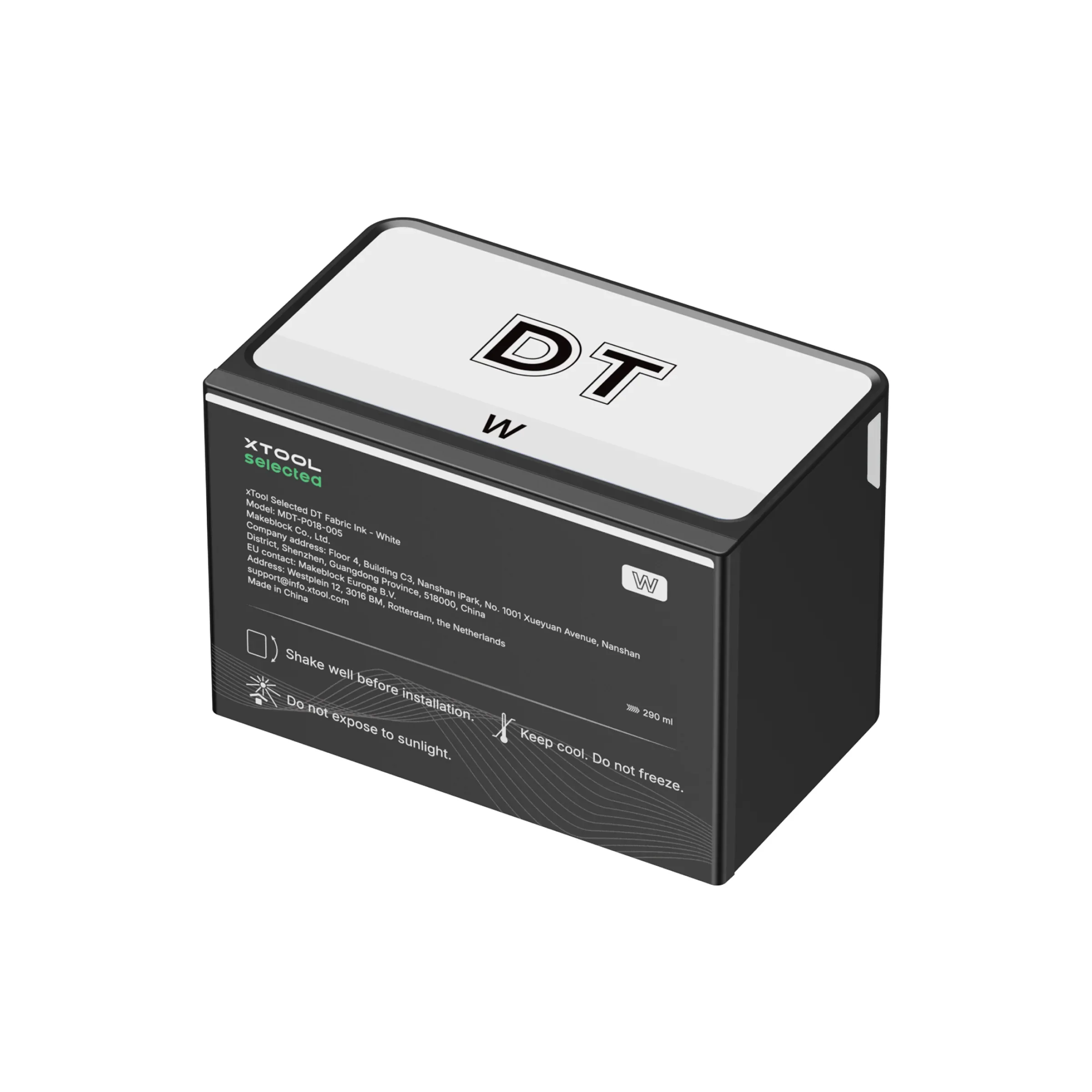 xTool O1 Omni White DT Fabric Ink 290ml