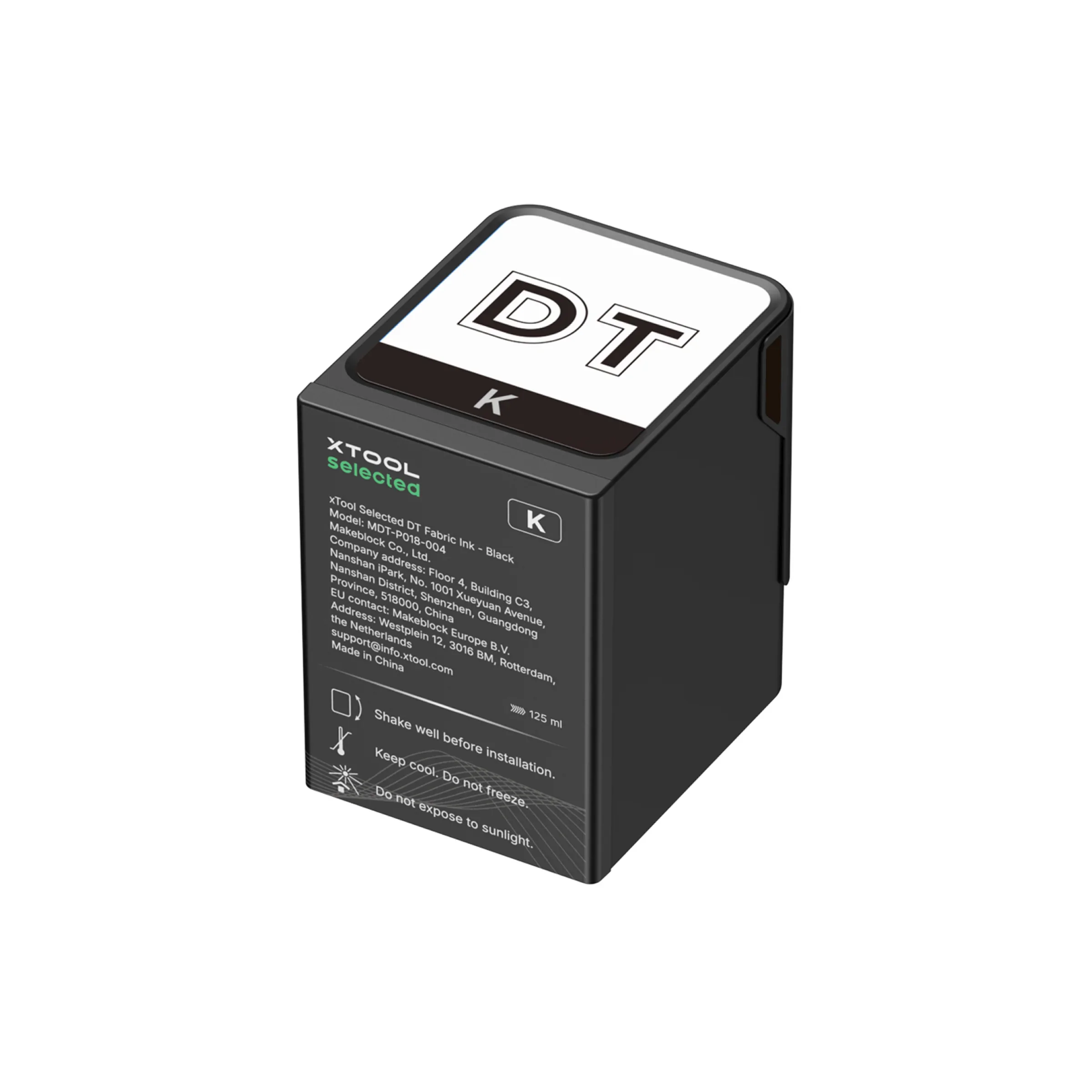 xTool O1 Omni Black DT Fabric Ink 125ml