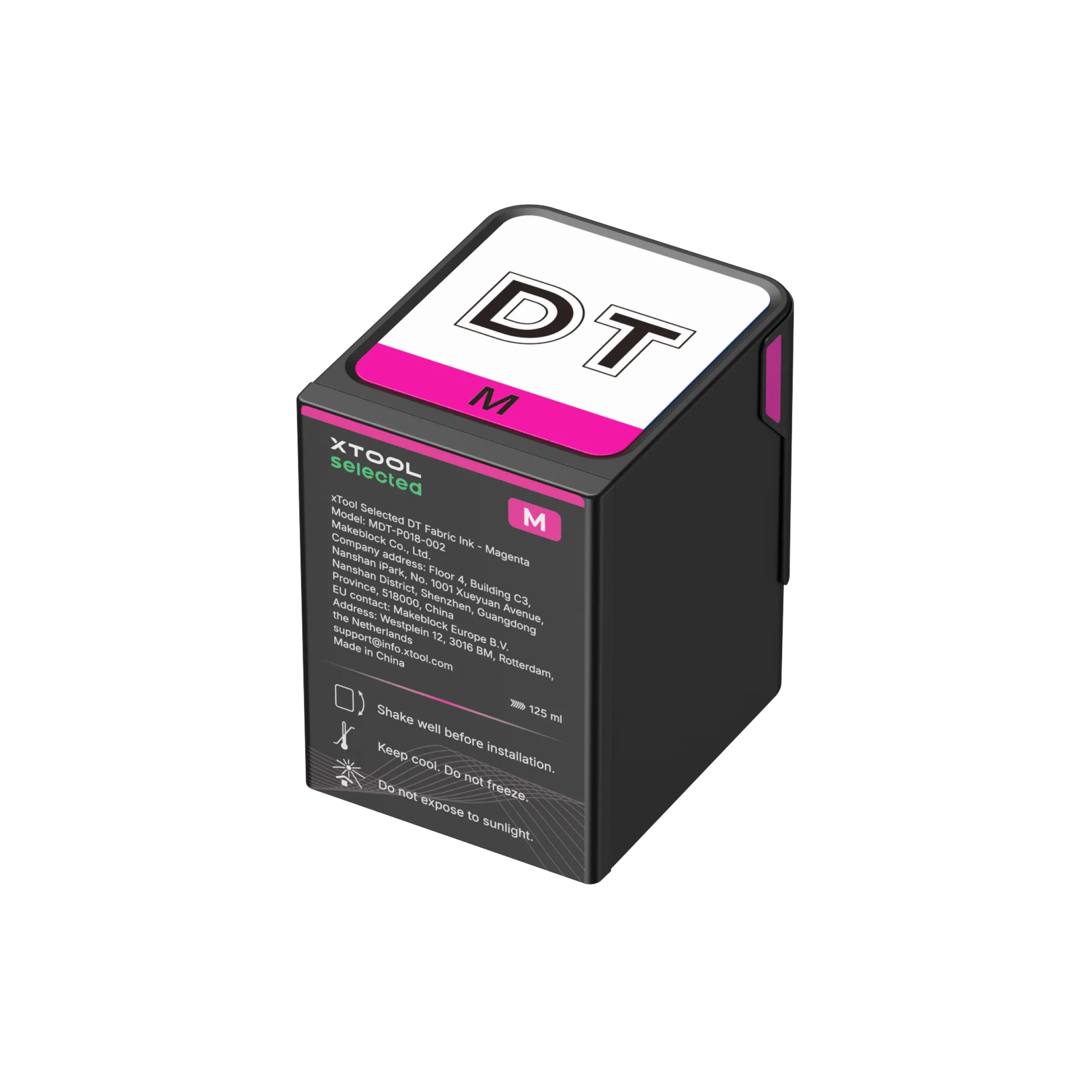 xTool O1 Omni Magenta DT Fabric Ink 125ml