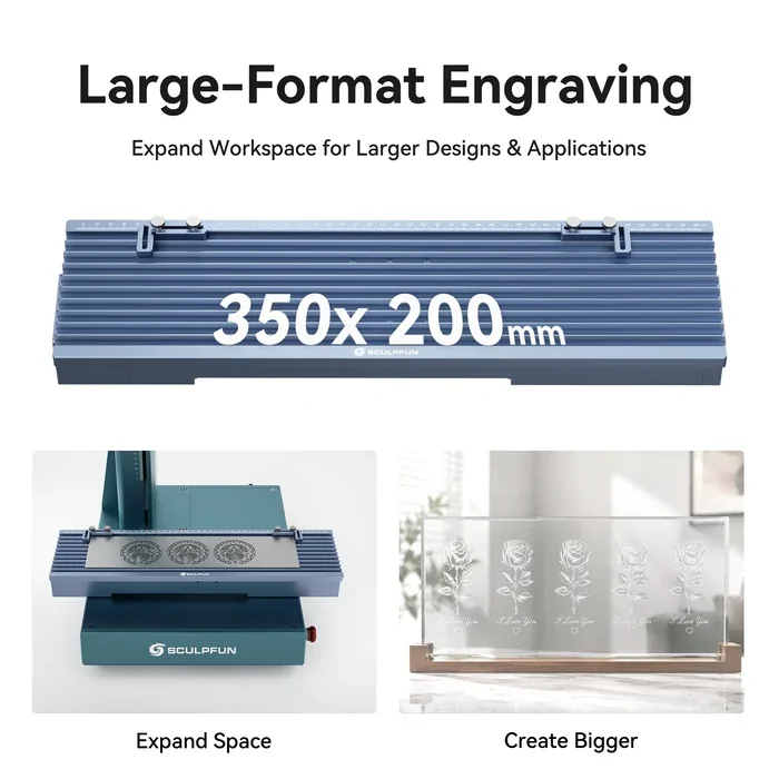 SCULPFUN V12 12W UV Professional Laser Engraver - Image 14