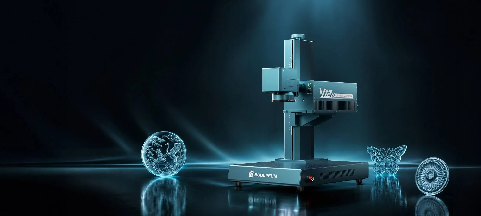SCULPFUN V12 12W UV Professional Laser Engraver