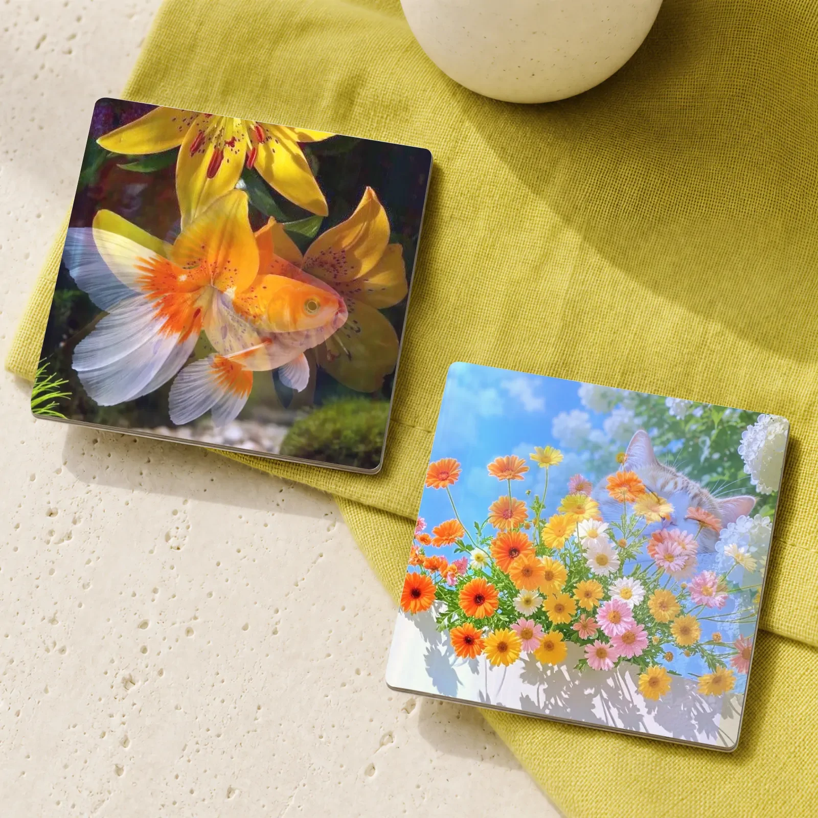 Square Lenticular Fridge Magnet (20pcs) - Image 2